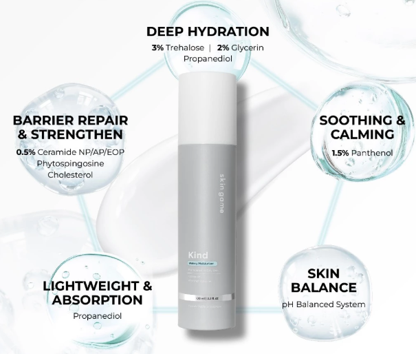 Pelembap dengan kandungan ceramide: Membantu menjaga kesehatan skin barrier