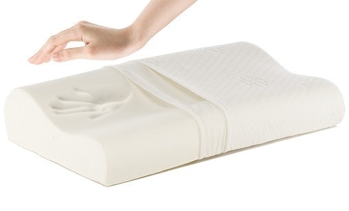 Memory foam, dapat menyesuaikan bentuk dengan gerak kepala anak