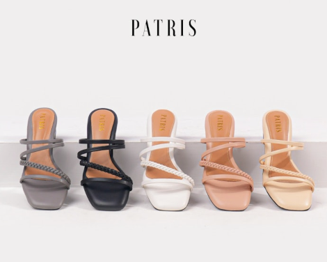 Patris, sandal dengan heels untuk pergi ke pesta yang membuat kaki terlihat lebih jenjang