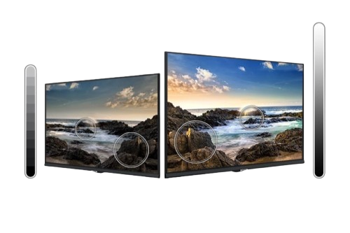 HD TV, ukuran minimalis dengan resolusi yang tinggi