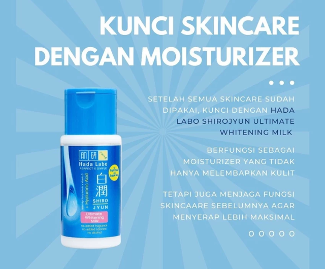 Shirojyun Ultimate Whitening Milk: Membantu meratakan warna kulit, menutrisi kulit kering, dan membuat wajah kusam tampak lebih cerah alami