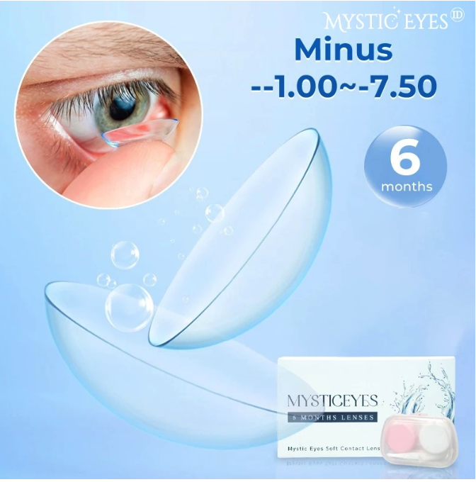 Bila mata minus di bawah 4, pilih softlens yang sesuai dengan besaran minusnya
