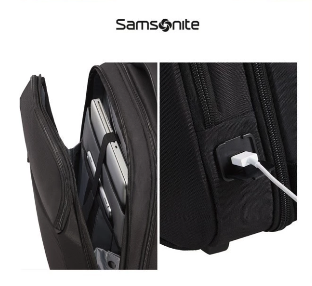 Samsonite: Material premium dengan banyak pilihan ukuran laptop