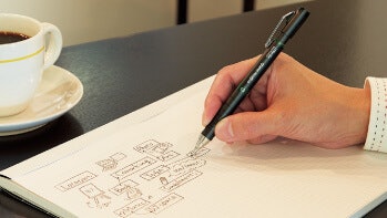 Pilihlah isi pensil dengan tekstur yang lembut
