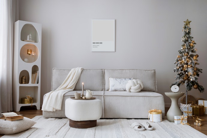 Konsep modern minimalis: Pilih hiasan dengan warna natural dan bentuk geometris