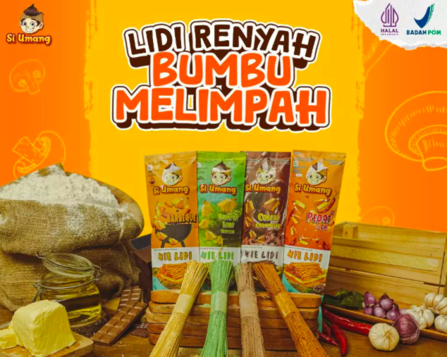 Si Umang: Mi lidi dengan rasa pedas kekinian