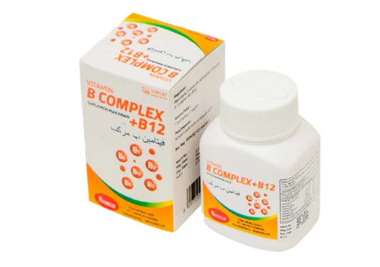Vitamin B12 dengan multivitamin, mengandung lebih banyak jenis vitamin dan mineral