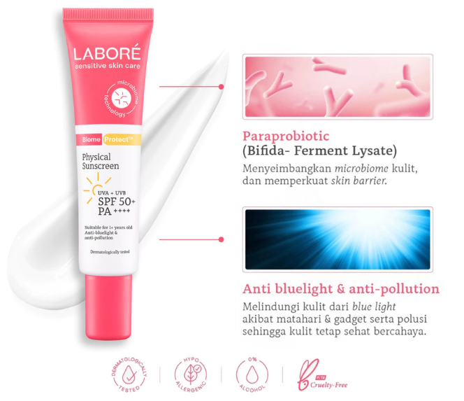 Akan lebih baik jika sunscreen yang dipilih tidak mengandung alkohol dan parfum