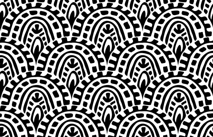 Motif print: Lebih terkesan modern dan kekinian