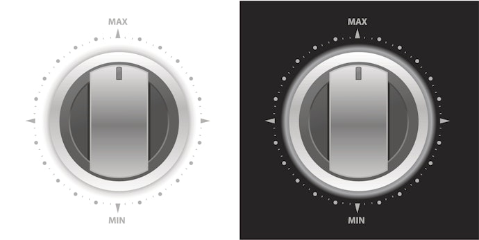Timer knob untuk indikator waktu Anda