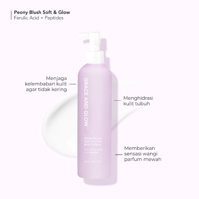 Peony Blush: Elegan dan romantis hasil kombinasi peony dan buah merah