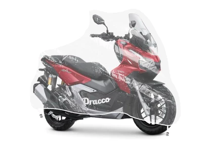Bahan 1 lapis sudah cukup untuk melindungi motor dari kotoran di indoor