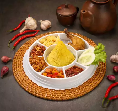 Tumpeng mini, pas untuk acara spesial seperti syukuran hingga ulang tahun