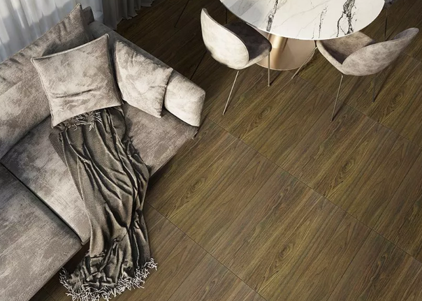 Motif kayu atau warna natural seperti hijau: Cocok untuk gaya earth tone