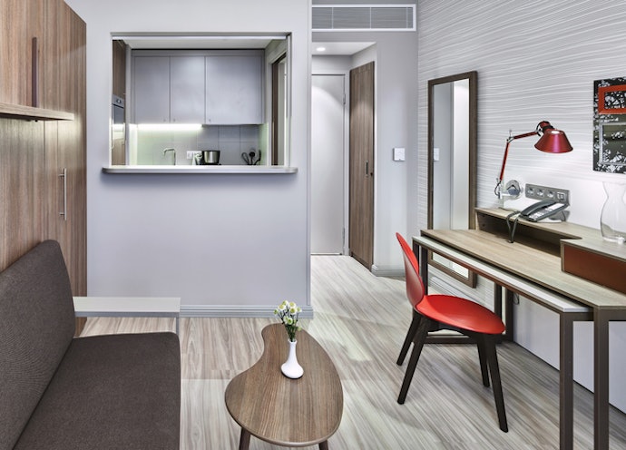 Residential hotel, tempat menginap menyerupai apartemen