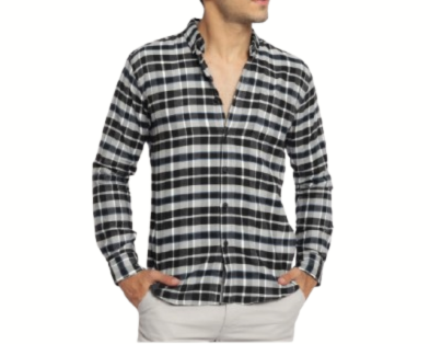 Kemeja Flanel slim fit dari VENGOZ: Membuat tubuh tampak lebih proporsional