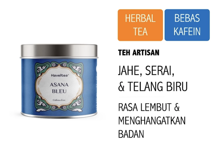 Herbal Tea: Tanpa kandungan kafein, aman diminum di malam hari