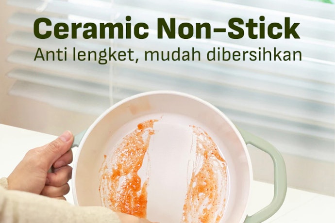 Ceramic coating: Lebih ringan dan terjangkau untuk masakan harian