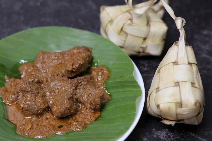 Rendang basah: Lebih terasa bumbu rempahnya
