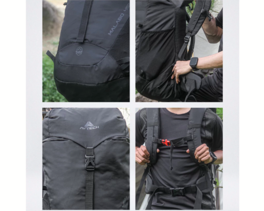 Back support dan chest strap: Mengurangi risiko pegal dan menjaga tas tetap seimbang