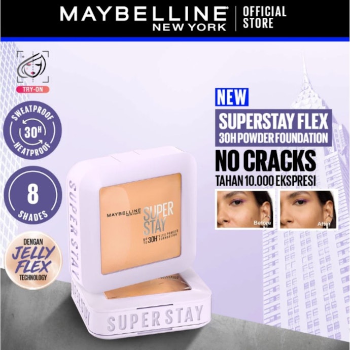 Maybelline: Tahan lama dan tidak mudah crack