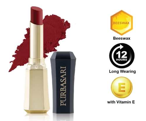Purbasari: Tekstur ringan yang pigmented mampu menutupi bibir gelap