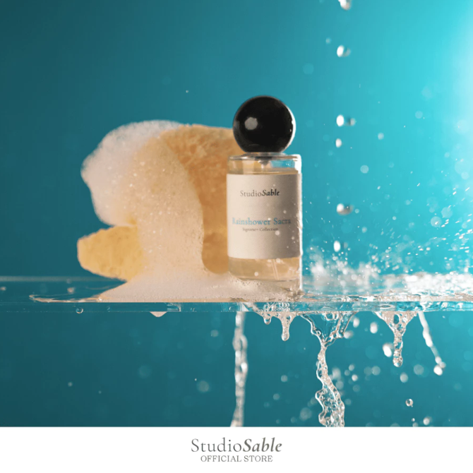 Studio Sable Rainshower Sacra: Wangi aromatik unik untuk Anda yang ingin mendapatkan kesan segar