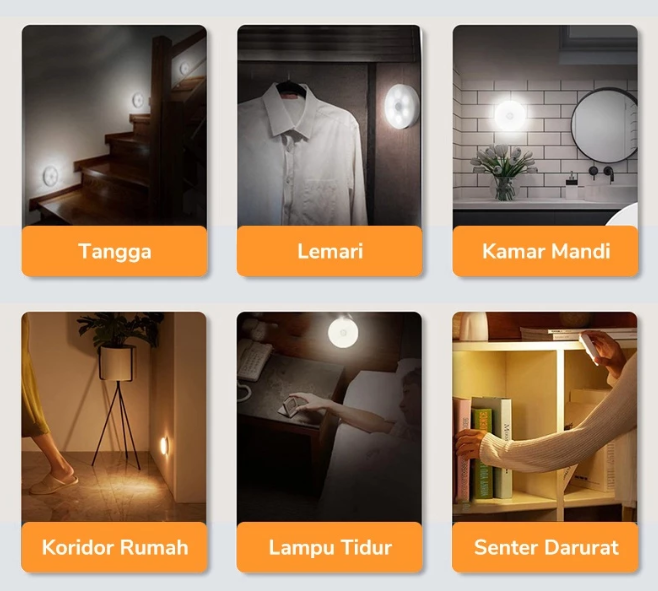 Baterai: Fleksibel sebagai lampu tambahan ruangan
