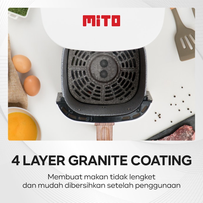 Mito: Inovatif dengan 4 layer granit coating dan banyak pilihan kapasitas