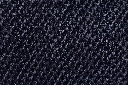 Bahan mesh, berlubang dan breathable