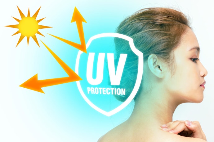 Tabir surya untuk melindungi rambut dari sinar ultraviolet