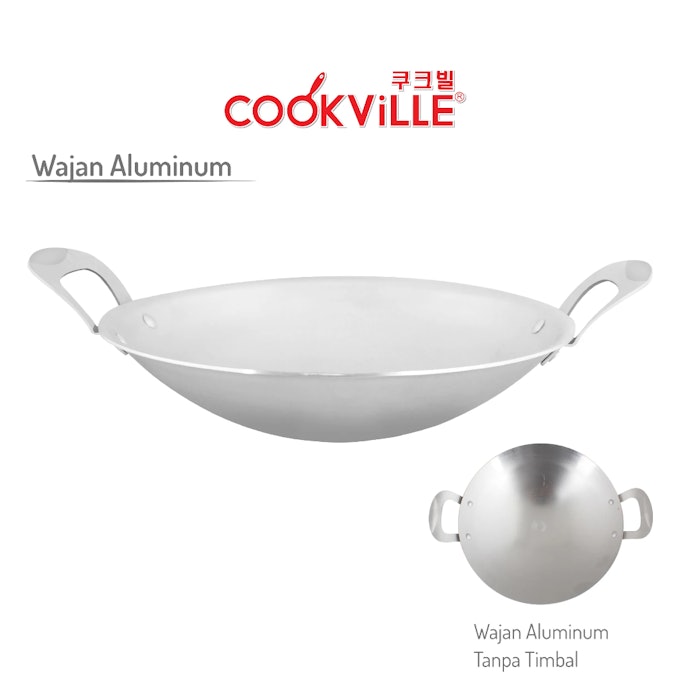 COOKVILLE: Terbuat dari solid aluminium yang bebas timbal sehingga sangat aman
