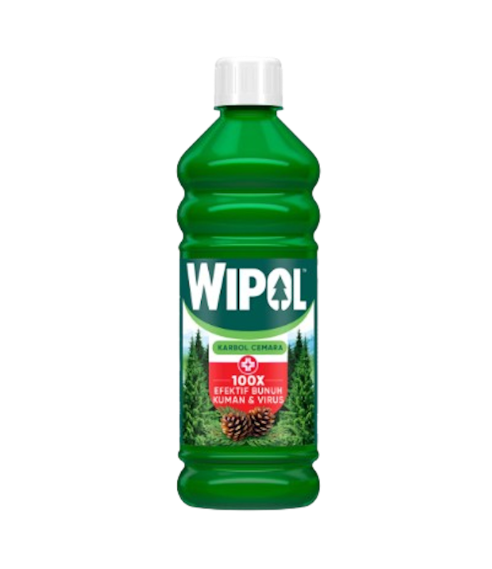 Wipol, karbol wangi dengan pine action dan aroma cemara