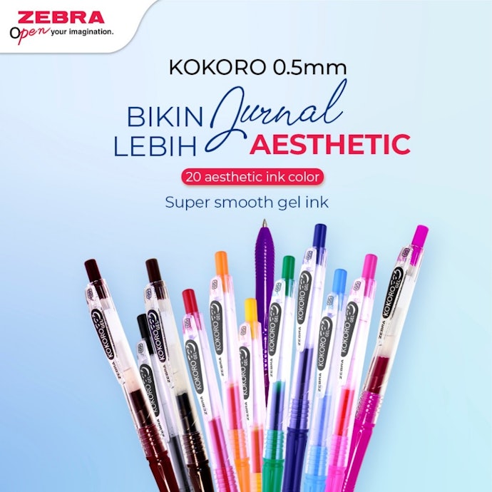 Pulpen gel 0,5 mm: Fleksibel untuk mencatat panjang ataupun paraf sesekali
