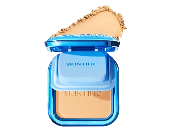 Foundation powder: Paling praktis karena bisa dipakai tanpa makeup lanjutan