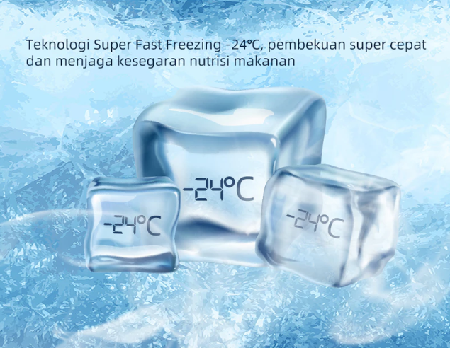 Fast freezing: Mempercepat proses pembekuan makanan