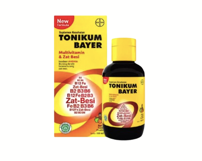 Untuk mencegah anemia: Pilih suplemen penambah darah yang mengandung 30-60 mg besi elemental