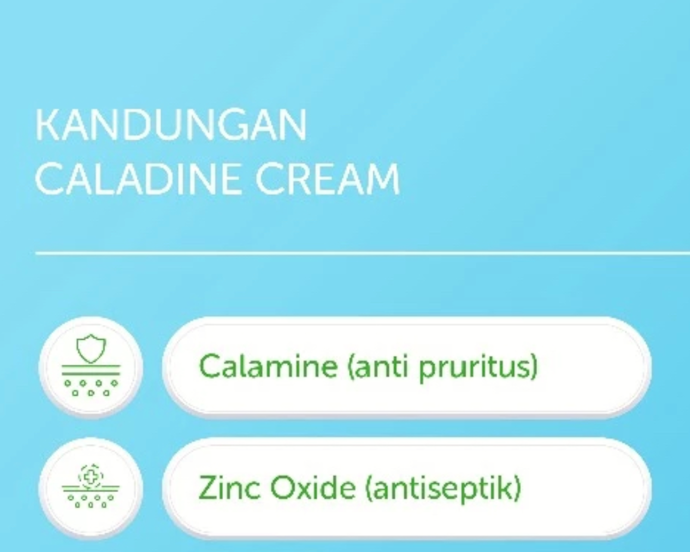 Gatal karena biang keringat: pertimbangkan salep gatal dengan kandungan calamine