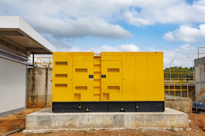 Genset silent, tidak mengeluarkan suara bising