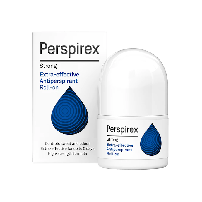 Perspirex Strong: Dapat atasi keringat berlebih yang parah dan bau badan pada kulit normal