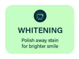 Mode whitening atau polish: Berfokus pada stain removal