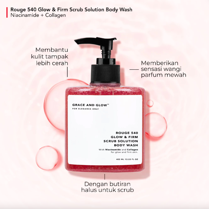 Body wash: Utamakan yang dilengkapi kandungan pencerah, seperti niacinamide dan arbutin