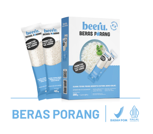Beras shirataki kering: Tahan lama dan lebih mudah disimpan
