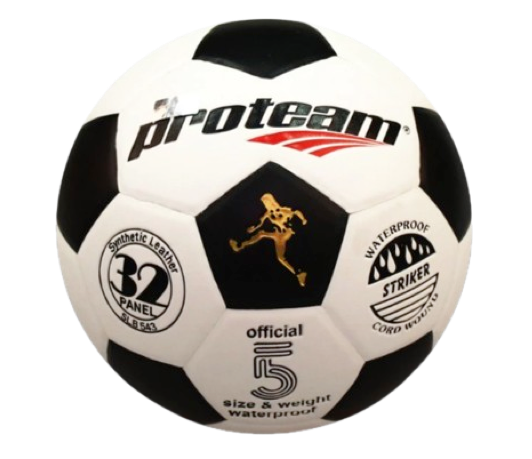 Proteam: Terbuat dari bahan PVC tebal, banyak digunakan di SSB atau komunitas bola