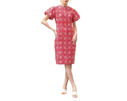 Midi dress: Dapatkan ilusi tubuh langsing dan kaki jenjang dengan dress batik dari brand Nayara