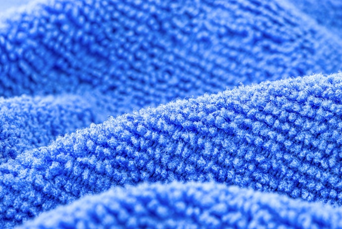Terry, kain microfiber dengan serat pendek