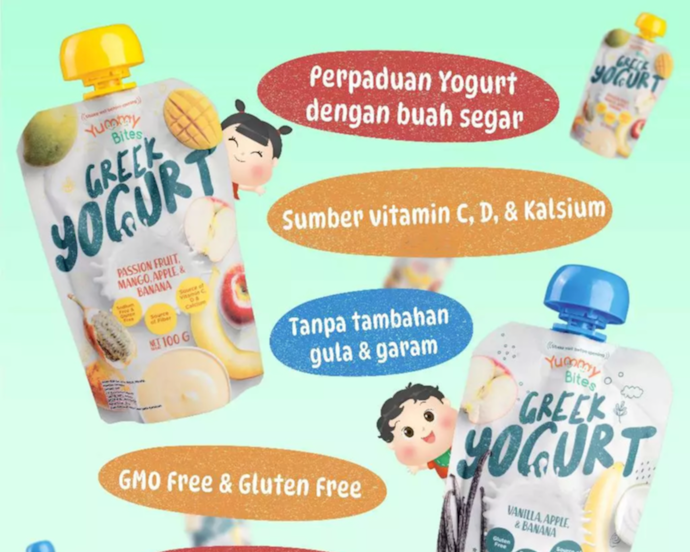 Jika anak tidak menyukai yoghurt plain, Anda bisa berikan yoghurt dengan buah selama gulanya dalam batas wajar
