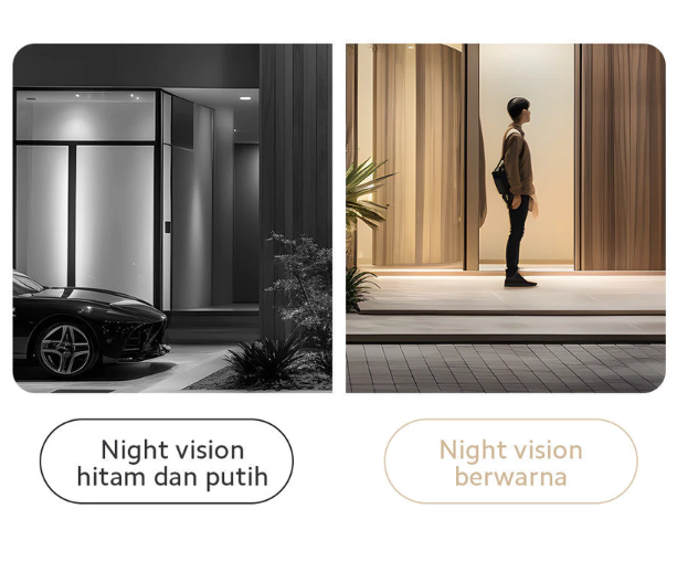 Color night vision, menangkap objek dengan jelas di malam hari