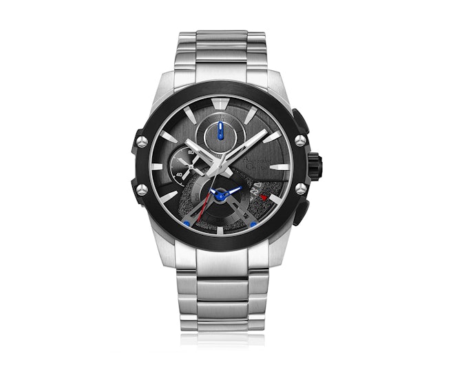 Chronograph, split time dial untuk beberapa penunjuk waktu