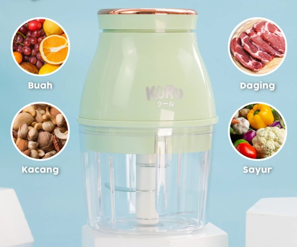 KURU: Didesain portable dengan material food grade, aman digunakan mengolah MPASI